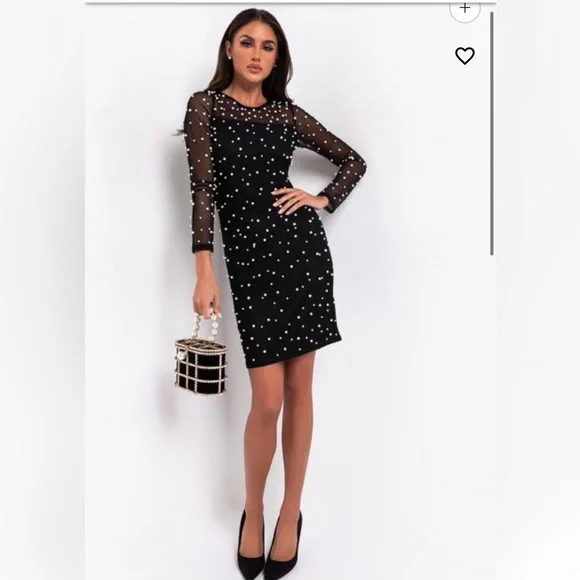 knee length dresses for ladies ANI STRIPED LONG SLEEVE MINI DRESS – AKIRA